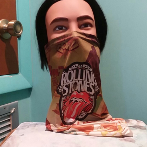 Rolling Stones  Bandana Other - Rolling Stones Face Balaclava